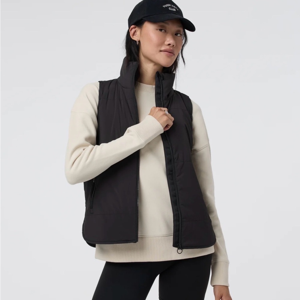 Vuori Women's Black Canyon Insulated Vest Size Small